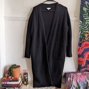 Witchery Mohair Wool Longline Cardigan Sweater XS